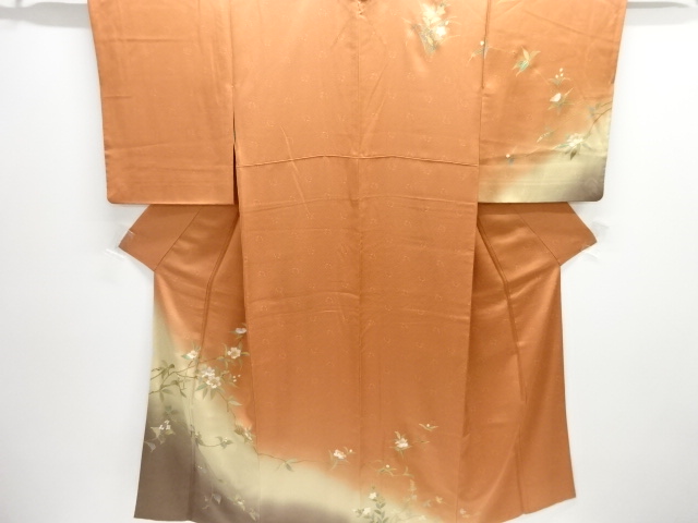 JAPANESE KIMONO / HOMONGI / FLOWER BRANCH 